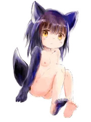 ケモノというほどではないアンデスオオカミ化