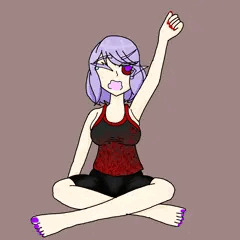 寝起きのすきぷら子