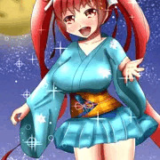 二人のお祭り