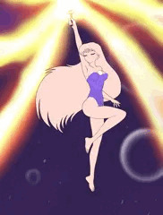 セーラーマーズにリボン状レオタードを着せてみた
