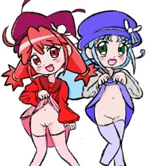 ふしぎ星のふたご姫のファインとレインとミルロとシフォンちゃん