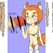 のじゃ狐っ子がカラダを売って日銭を稼ぐ