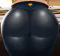 マチエールのお尻