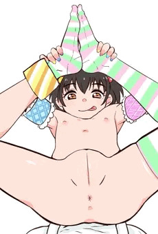 みりあちゃんおっぴろげポーズ♡