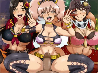 三人並べて