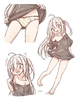 シロ髪ちゃん