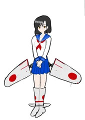銀翼娘　零戦