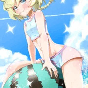 水着のエルフナインちゃん【シンフォギア】