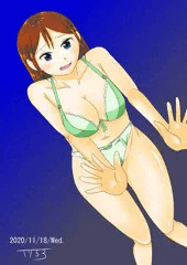 迫りくるお姉さん