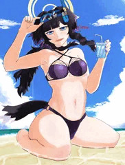 水着　ヒビキちゃん（if）