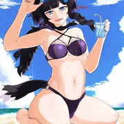 水着　ヒビキちゃん（if）