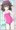 【十人十色093】抱き枕カバー「灰桜撫子(オリジナル)」240426