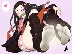 ねずこちゃんのあんよ