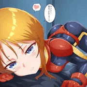 プルツーに抱きつかれる