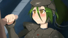 ロボ娘ちゃんの手コキ