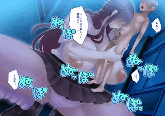 【巨女幽霊】巨女さんにエロ蹲踞抱っこフェラで搾り取られる