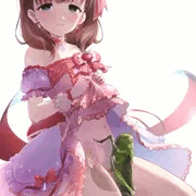 バッタに産卵されちゃってるアイドル