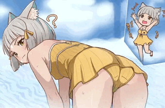水着ニアちゃん尻