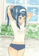 体操着ペイント彩香ちゃん