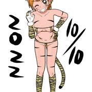 虎柄ビキニの美墨なぎさ