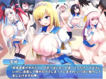 ふたなりサキュバスが襲うも逆に女生徒たちにリードされる大乱交