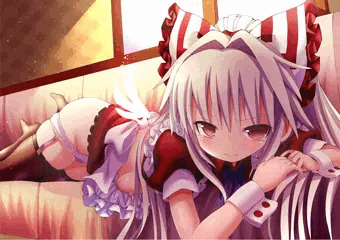 寝そべり妹紅