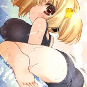 見て見てぇ～ハナ、体柔らかいのー♪