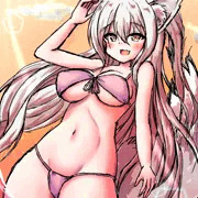 夏の終わりと白狐さん