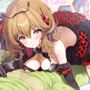 テントウムシのコスプレした彼女とアブラムシのコスプレをした俺っち