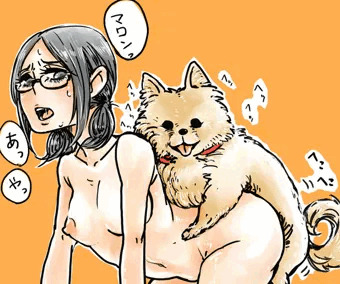 飼い犬で処女喪失