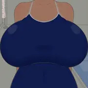 爆乳スク水日焼けスイレン着衣パイズリ