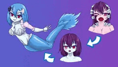 人魚メイキング_マユラ