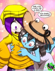 OCs - Eleanora X Silent-Sid - Sniffing