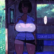 ゲリラ豪雨のあとで