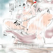 湯屋の使用人のサービスを堪能するエロくノ一（ワンピース）