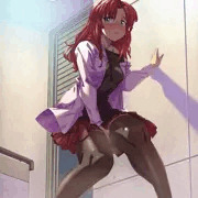 人気のない階段で