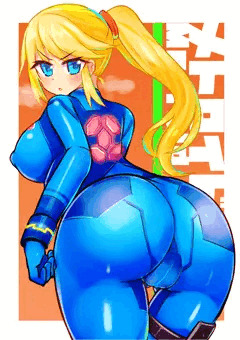 ぴっちりスーツサムスさん