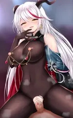 【うごイラ】エロアクセ装備で搾り取ってくるエーギルちゃん