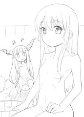 天子と萃香
