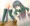 【壁尻】三日月夜空