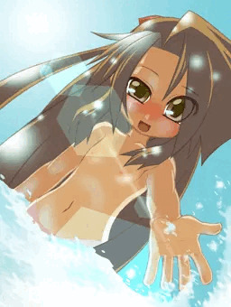 水遊び
