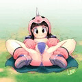 くっしょんイラスト「チチ」