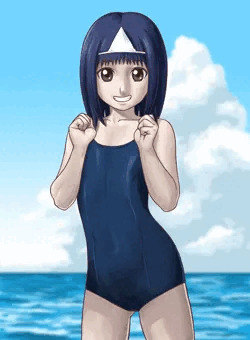 スク水幽霊さん