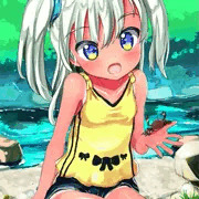 休日のツーサイドアップ私服ろーちゃん