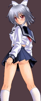 十六夜咲夜　立ち絵素材　制服編
