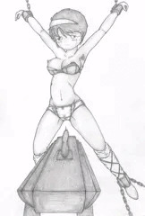 メイムと三角木馬