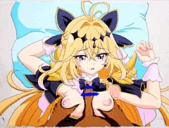 アイスと引き換えに挟ませてくれるキュアアルカナちゃん。(完成)