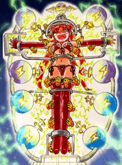 ミセリアちゃん、電流磔くすぐり拷問 ♥️