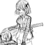 リスカで強くなる魔法少女的な子予定