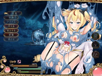 【エロRPG】戦闘エロ・スライム拘束！